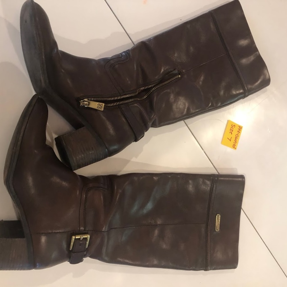 Coach Tall brown Boots - Picture 3 of 8